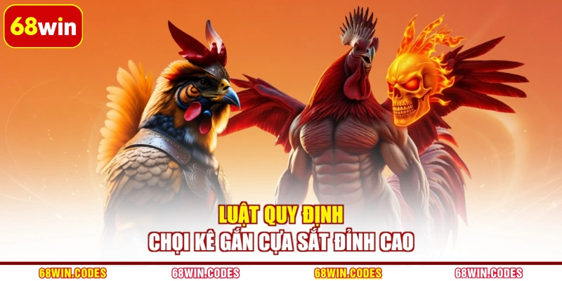 Luật quy định chọi kê gắn cựa sắt đỉnh cao