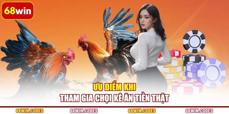 Ưu điểm khi tham gia chọi kê ăn tiền thật